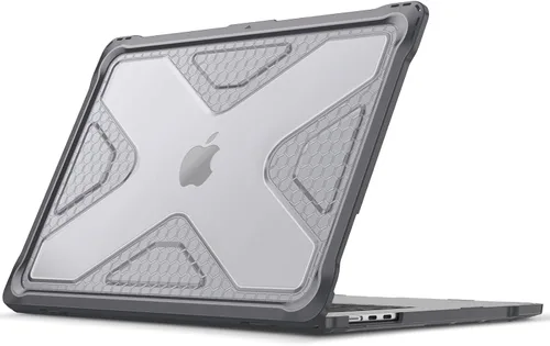 Vista 8 de Fintie Funda resistente para MacBook Air de 15 pulgadas, color azul A3448 A3241 A3114 A2941, 2023 2024 2025 2026, M2 M3 M4 M5, parachoques de TPU