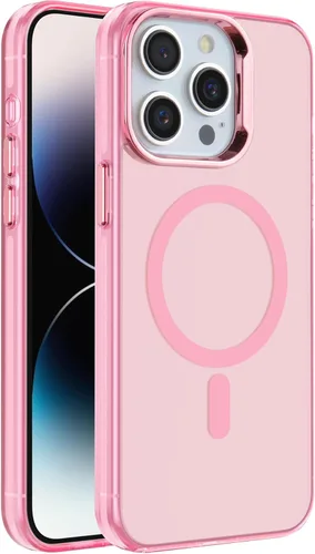 Vista 33 de S. Tedazo Funda magnética para iPhone 7/8 Plus (5.5 pulgadas) compatible con MagSafe, [no amarillenta] delgada, a prueba de golpes, funda para Negro