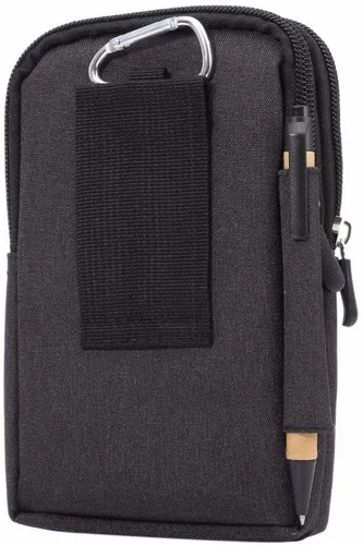 Vista 8 de Bolsa universal para teléfono celular, riñonera multiusos, para la cintura, para deportes al aire libre, funda para llevar teléfonos móviles