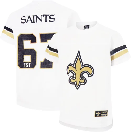 Vista 25 de Ultra Game NFL - Camiseta de malla vintage para niños