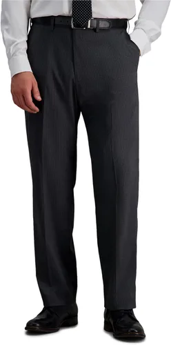 Vista 18 de Haggar Pantalón de vestir de ajuste clásico prémium para hombre Negro