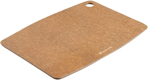 Vista 2 de Restaurantware Nature Tek - Tabla de cortar de 14.5 x 10.8 pulgadas, 1 tabla de cortar de doble cara, duradera que soporta temperaturas de hasta 350
