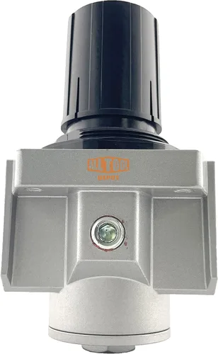 Vista 4 de 1" regulador de presión de aire comprimido en línea estupendo NPT para compresor de aire, 7 a 215 PSI ajustable