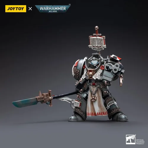 Vista 4 de JOYTOY 1/18 Warhammer 40,000 Grey Knights Terminators Jaric Thule Figuras de acción Regalo de cumpleaños 2