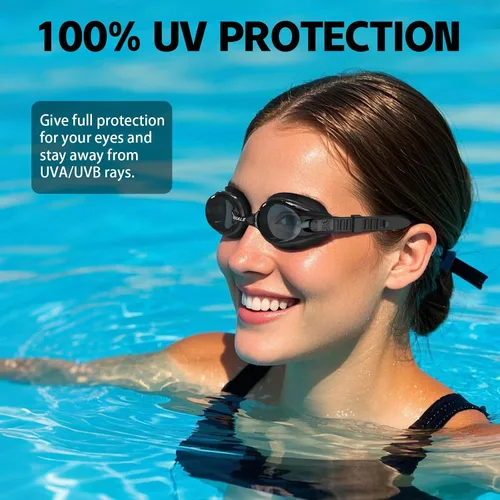 Vista 5 de Whale swim goggles HD Anti-fog Swimming Goggles Adults/Youths Both Suitable