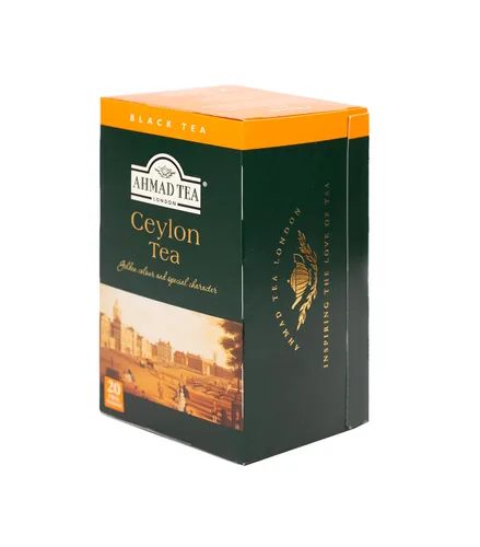 Vista 3 de Ahmad Tea Té de Ceilán, cajas de 20 unidades (paquete de 6)