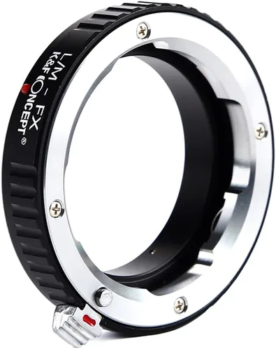 Vista 10 de Adaptador de Montura de Objetivo K&F Concept Compatible con Lente Leica M39 (Rosca Leica de 39mm x1) para Cámara Sin Espejo Fujifilm X-Pro1