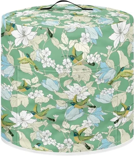 Vista 13 de GLENLCWE Cubierta para olla a presión de árbol de campana de Navidad, cubierta de electrodomésticos de cocina de Navidad, cubierta a prueba de polvo