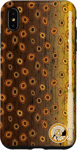 Vista 11 de Funda de pescador con estampado de trucha marrón para iPhone 16