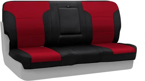 Vista 16 de Coverking Custom Fit cubierta de asiento para determinados modelos de Chevrolet – neopreno, Negro