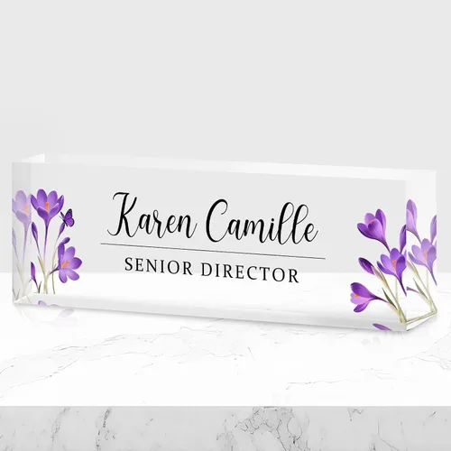 Vista 13 de Placa de nombre de oficina personalizada para escritorio, placa de nombre, regalos personalizados para compañeros de trabajo, jefe, profesor