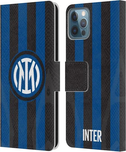 Vista 34 de Head Case Designs Officially Licensed Inter Milan Away 2025/26 Crest Kit Leather Wallet Case Compatible with Apple iPhone 11