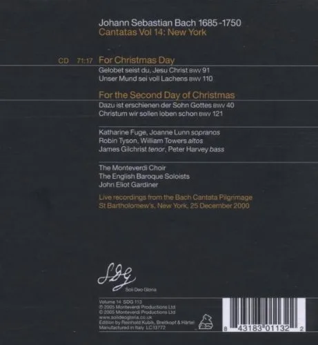 Vista 2 de Bach Cantatas Vol 14