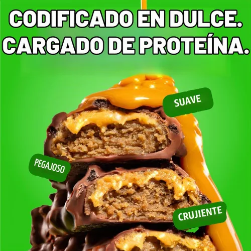 Vista 3 de Misfits Barras de proteína vegana – Pan de plátano Barras nutricionales – 0.49 oz de proteína, 0.04 oz de azúcar, a base de plantas, bajas