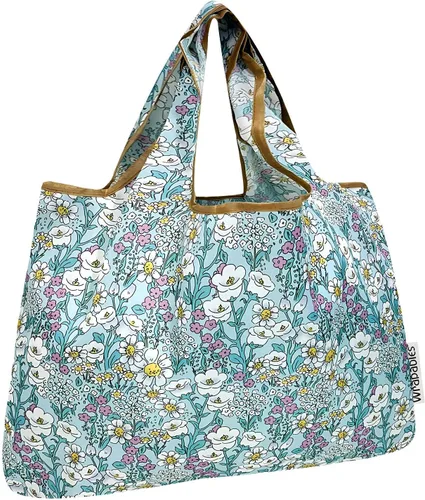 Vista 14 de allydrew Bolsas de comestibles reutilizables de nailon plegables grandes