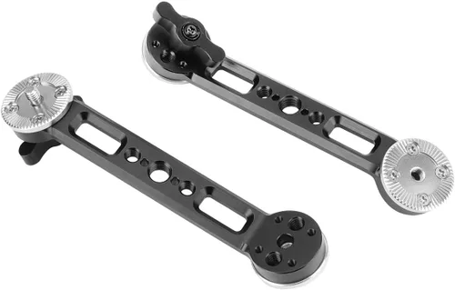 Vista 5 de Brazo de extensión roseta con rosca M6 de doble extremo para accesorios de montaje en hombro de cámara (2 piezas)