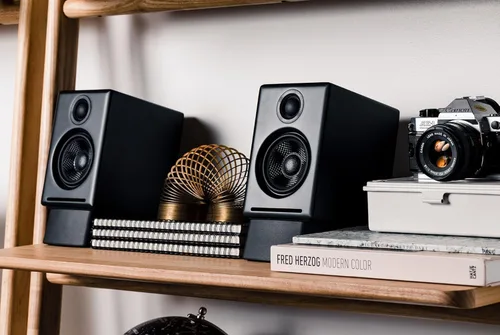 Vista 2 de Altavoces de sobremesa Audioengine A2+ inalámbricos Bluetooth de 24 bits - Altavoces de computadora de 60W para música