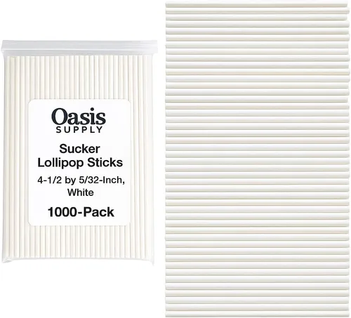 Vista 5 de Oasis Supply Palitos de ventosa premium, 50 piezas, 4.5 pulgadas