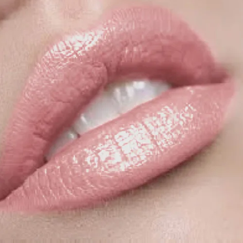Vista 2 de By The Clique Brillo de labios rosa prémium Blushing Bride..