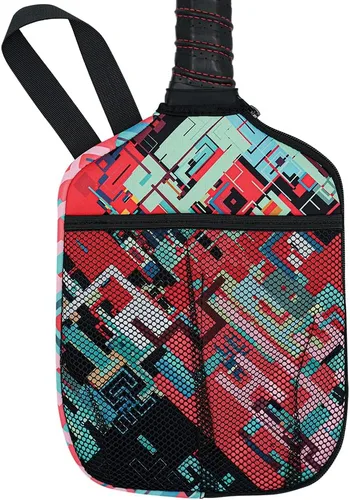 Vista 8 de HEYSKAY Pickleball Paddle Cover Pickleball Racket Sleeve Bag with Handle Strap Pickle-Ball Equipment Protective Paddle Sleeve with Mesh Pocket