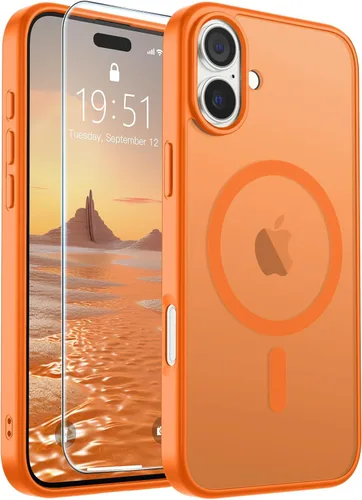 Vista 84 de SUPFINE Funda magnética para iPhone SE 2022 (3ª)/2020 (2ª), iPhone 8 (compatible con MagSafe) (protección contra caídas de grado militar), funda