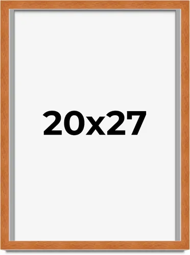 Vista 203 de Marco de 3 x 3 pulgadas de madera maciza de nuez y miel marrón con plexiglás acrílico UV, respaldo de tablero de espuma y accesorios para colgar