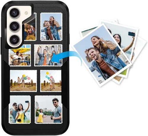 Vista 82 de Funda de teléfono personalizada para Galaxy S20 FE 5G, funda para teléfono multifoto, funda protectora resistente de doble capa a prueba de golpes