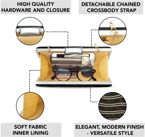 Vista 3 de Aheli Indian Potli Bags for Women Evening Bag Clutch Ethnic Bride Purse with Drawstring