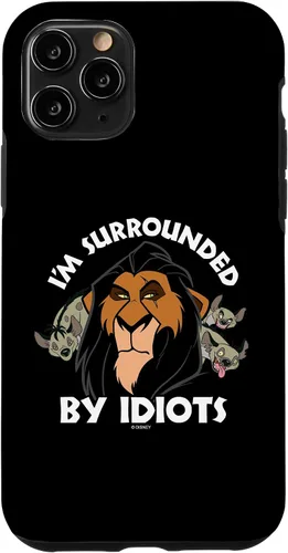 Vista 27 de Funda para iPhone 16 Disney The Lion King Scar I'm Surrounded By Idiots