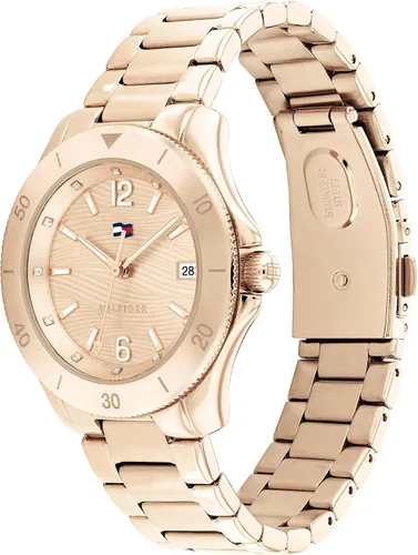 Vista 2 de Tommy Hilfiger Reloj de pulsera con clavel chapado iónico para mujer color clavel modelo 1782514 Carnation
