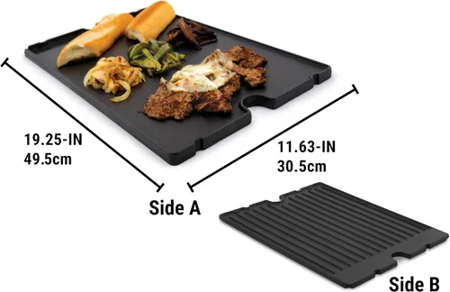 Vista 4 de Broil King 11237 - Plancha serie Gem 300 y Porta Chef 320