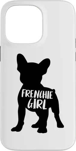 Vista 21 de Funda para iPhone 17 con diseño de bulldog francés con diseño divertido de Frenchie Girl