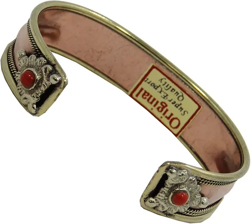 Vista 2 de Jai Mata di Curación pulsera de cobre India