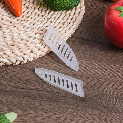 Vista 5 de PATIKIL Fundas de seguridad PP para cuchillo de pelar de 3.5 pulgadas, paquete de 2 cuchillos, protector de filos, protector de cuchilla universal