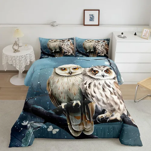 Vista 66 de Feelyou Lindo juego de ropa de cama de ajolote para niños y niñas tamaño twin, juego de edredón de salamandra para niños, mujeres y hombres, edredón