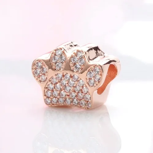 Vista 3 de Clearance Bead Charm 925 Sterling Silver Pendant,Girl Jewelry Beads Gifts for Women Bracelet&Necklace