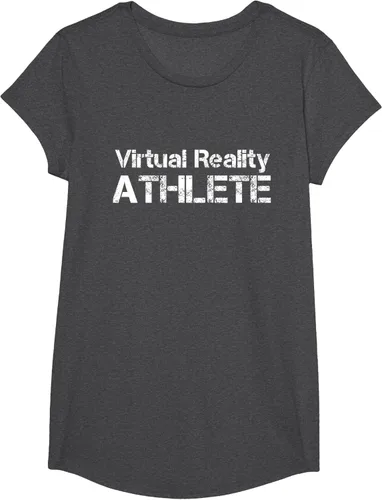 Vista 75 de Virtual Reality ATHLETE for VR Gamers Camiseta, Negro, S