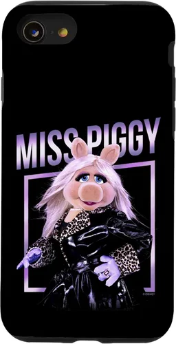 Vista 18 de Funda para iPhone 16 Disney The Muppets Miss Piggy Glam Retrato