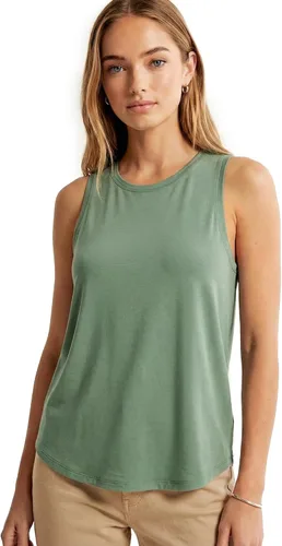 Vista 15 de sissycos Camisetas deportivas sin mangas con espalda cruzada para mujer, ajuste holgado Negro