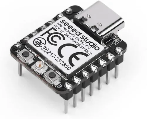 Vista 21 de Seeed Studio XIAO ESP32 S3 Sense - Wi-Fi de 2.4 GHz, BLE 5.0, sensor de cámara OV2640, micrófono digital, PSRAM de 8 MB, flash de 8 MB, carga