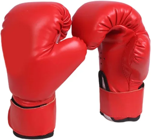 Vista 8 de kowaku Guantes de boxeo para niños, guantes de boxeo, guantes de boxeo transpirables, guantes de boxeo para entrenamiento, niños principiantes, Muay