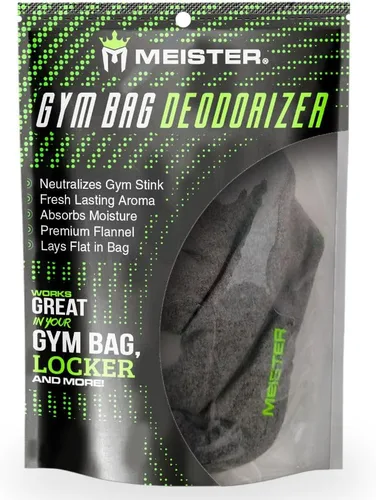 Vista 4 de Meister Crown Gym Bag & Locker Desodorizer - Absorbe el olor y deja el equipo fresco Eliminates odors and moisture for 6+ months, highly absorbent
