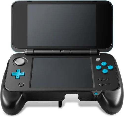 Vista 3 de Base de carga compatible con 2DS XL con agarre de mano, soporte de base de estación de carga AFUNTA con cable mini USB y mango de plástico