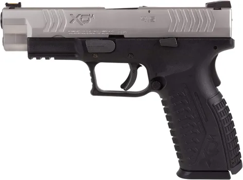 Vista 3 de Springfield Armory XDM 4.5" .177 Cal. CO2 Blowback, pistola de aire bi-Tone