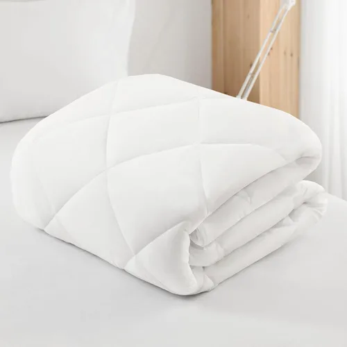 Vista 7 de Sleep Philosophy - Protector de colchón impermeable tamaño completo, funda de colchón acolchada y ajustada de microfibra, con 3M Scotchgard