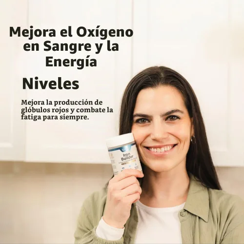 Vista 3 de Snap Supplements Suplementos naturales de hierro constructor, 60 cápsulas veganas