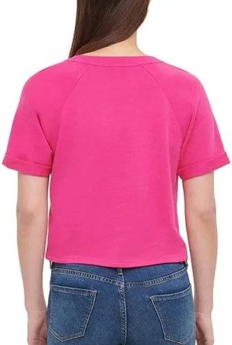 Vista 2 de Calvin Klein Jeans mujer francés Terry Logo Crop Top