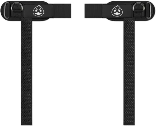 Vista 9 de Ekkovision Correas de levantamiento de pesas con anillo en D con puños, soporte de muñeca para hombres, correas de elevación gruesas y cómodas
