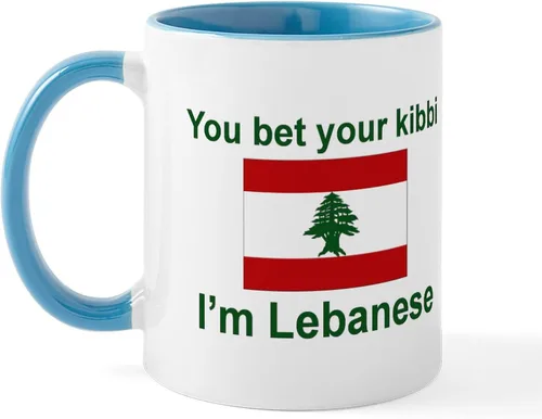 Vista 76 de CafePress #1 - Taza de café de cerámica libanesa de 11 oz (11.0 fl oz)