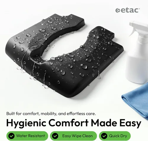 Vista 3 de Etac Cojín de asiento cómodo suave y cómodo, altura de 0.75 pulgadas